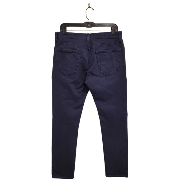 Banana Republic Men's Skinny Traveler Navy Dark Blue Pants Chinos Khakis 31 x 30 - Picture 2 of 7